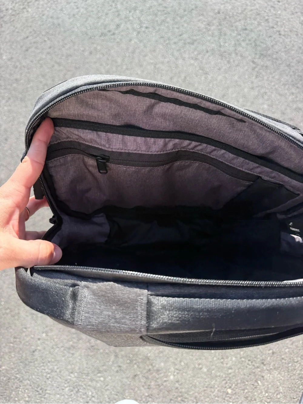 NOMATIC Men's Compact Backpack — Charcoal Gray
